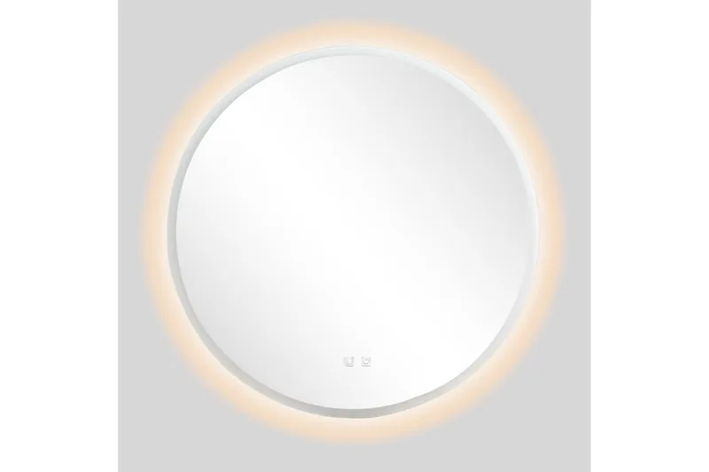 Clas Rund Badrumsspegel med LED-belysning 120 cm - Anti-Fog och Touch-Styrning - Inredning - Badrumsinredning - Badrumsspegel
