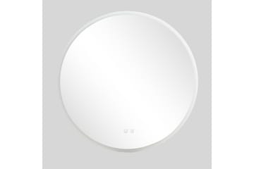 Clas Rund Badrumsspegel med LED-belysning 120 cm - Transparent - Inredning - Badrumsinredning - Badrumsspegel