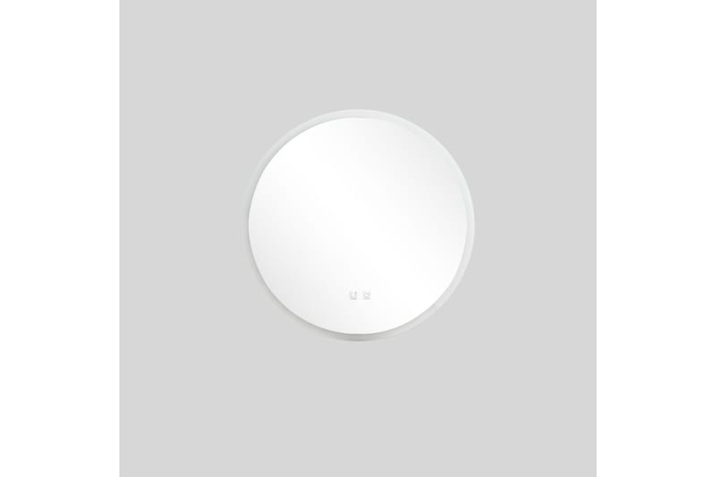 Clas Rund Badrumsspegel med LED-belysning 60 cm - Anti-Fog och Touch-Styrning - Inredning - Badrumsinredning - Badrumsspegel