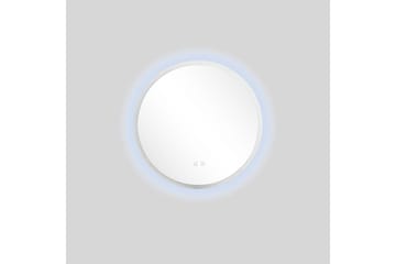 Clas Rund Badrumsspegel med LED-belysning 60 cm - Anti-Fog och Touch-Styrning - Inredning - Badrumsinredning - Badrumsspegel