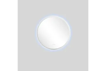 Clas Rund Badrumsspegel med LED-belysning 80 cm - Anti-Fog och Touch-Styrning - Inredning - Badrumsinredning - Badrumsspegel