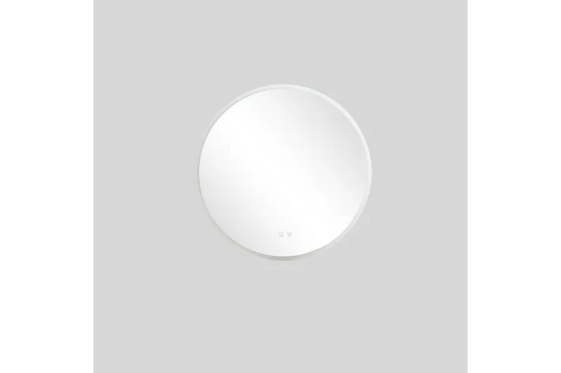 Clas Rund Badrumsspegel med LED-belysning 80 cm - Anti-Fog och Touch-Styrning - Inredning - Badrumsinredning - Badrumsspegel
