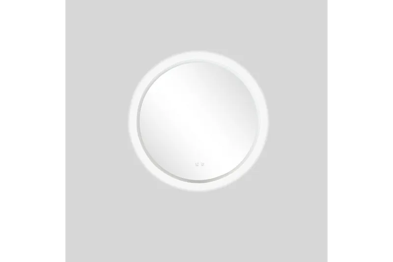 Clas Rund Badrumsspegel med LED-belysning 80 cm - Anti-Fog och Touch-Styrning - Inredning - Badrumsinredning - Badrumsspegel