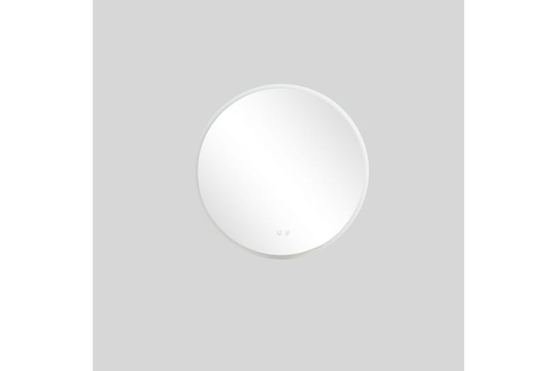 Clas Rund Badrumsspegel med LED-belysning 80 cm - Anti-Fog och Touch-Styrning - Inredning - Badrumsinredning - Badrumsspegel