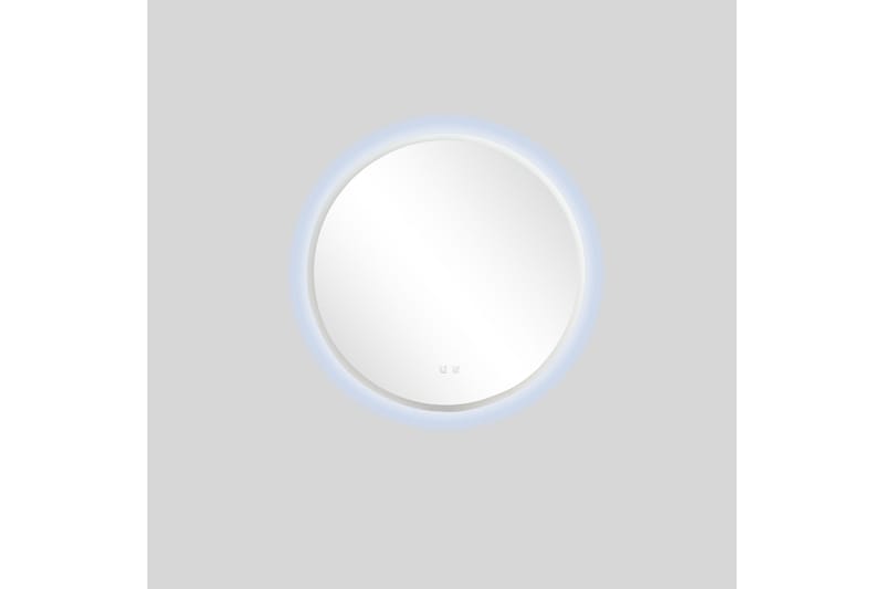 Clas Rund Badrumsspegel med LED-belysning 80 cm - Anti-Fog och Touch-Styrning - Inredning - Badrumsinredning - Badrumsspegel
