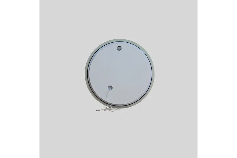 Clas Rund Badrumsspegel med LED-belysning 80 cm - Anti-Fog och Touch-Styrning - Inredning - Badrumsinredning - Badrumsspegel