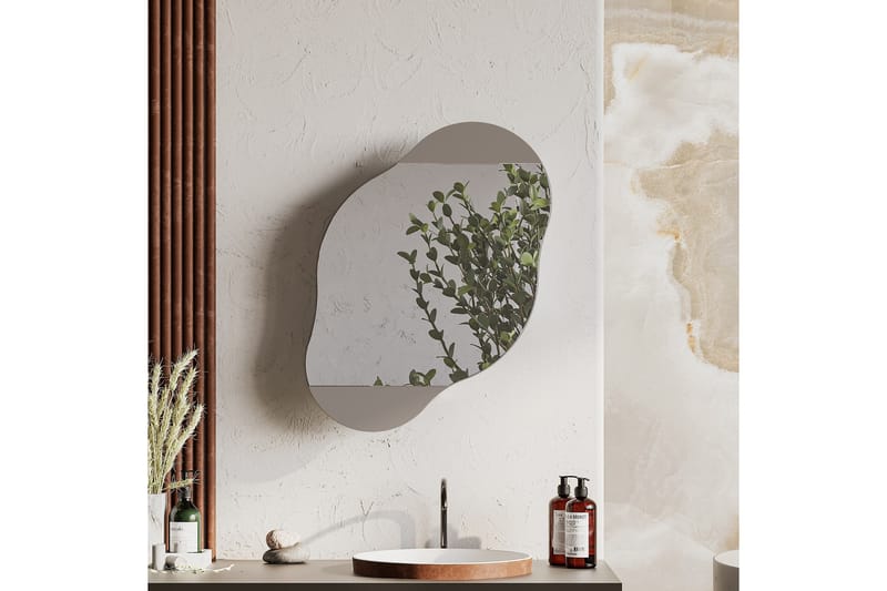 Dartmoor Badrumsspegel 60 cm Rektangulär - Brun - Inredning - Badrumsinredning - Badrumsspegel