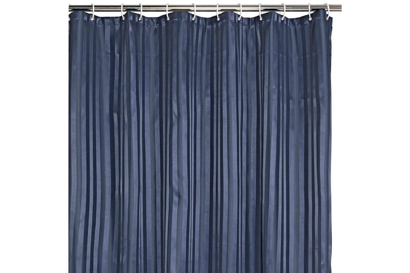 Duschdraperi 180 x 200 cm, Marinblå