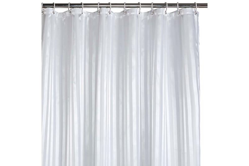 Duschdraperi 180x200 cm Vit - Borganäs - Inredning - Badrumsinredning - Duschdraperi