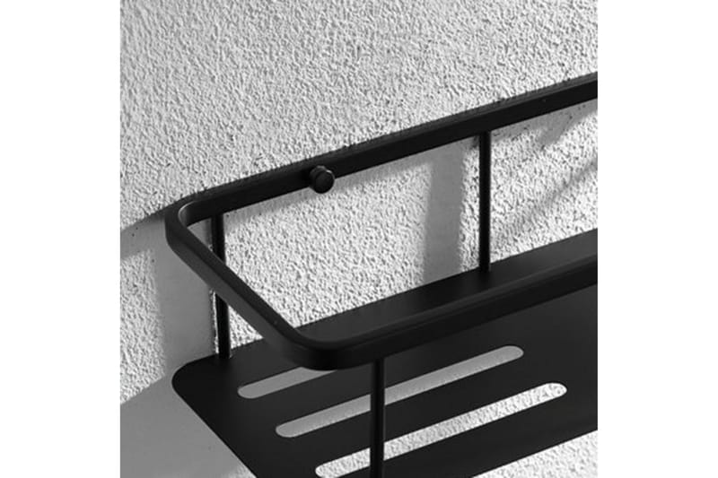 Tvålkorg 13x30 cm Svart - Lyfco - Inredning - Badrumsinredning - Duschhylla & duschkorg