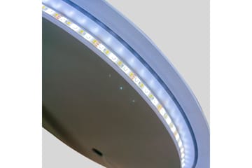 Galdwyn Badrumsspegel 120 cm Rund - Transparent - Inredning - Badrumsinredning - Badrumsspegel