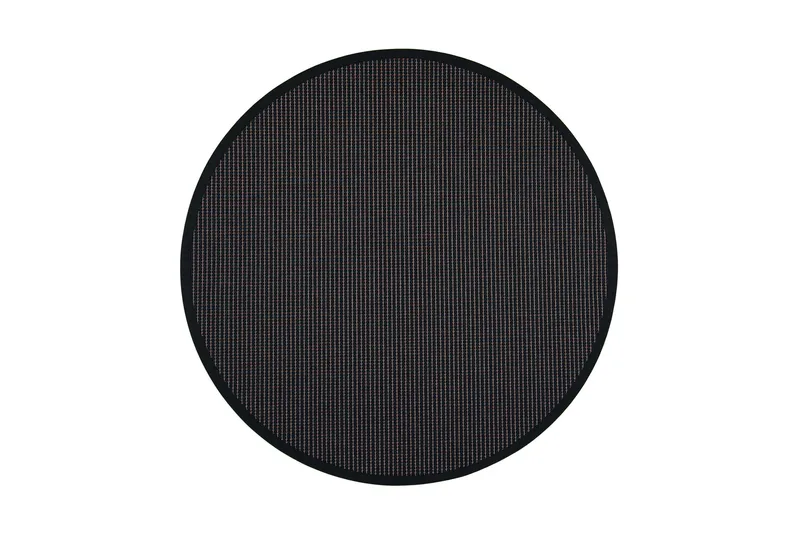 Lyyra Matta Rund 200 cm Svart - Vm Carpet - Inredning - Badrumsinredning - Halkmatta & duschmatta