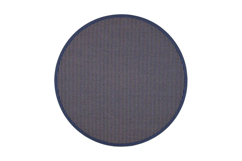 Lyyra Matta Rund 240 cm Blå - Vm Carpet - Inredning - Badrumsinredning - Halkmatta & duschmatta