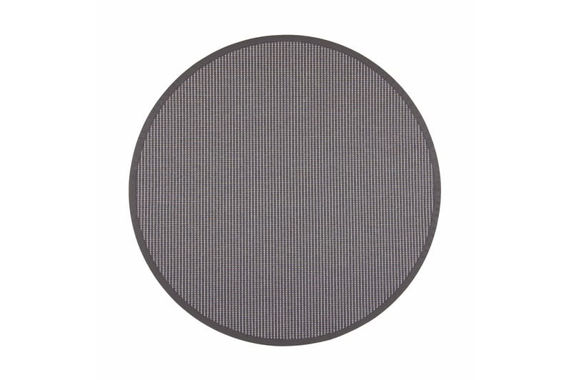 Matta Lyyra Rund 200 cm Mörkgrå - Vm Carpet - Inredning - Badrumsinredning - Halkmatta & duschmatta