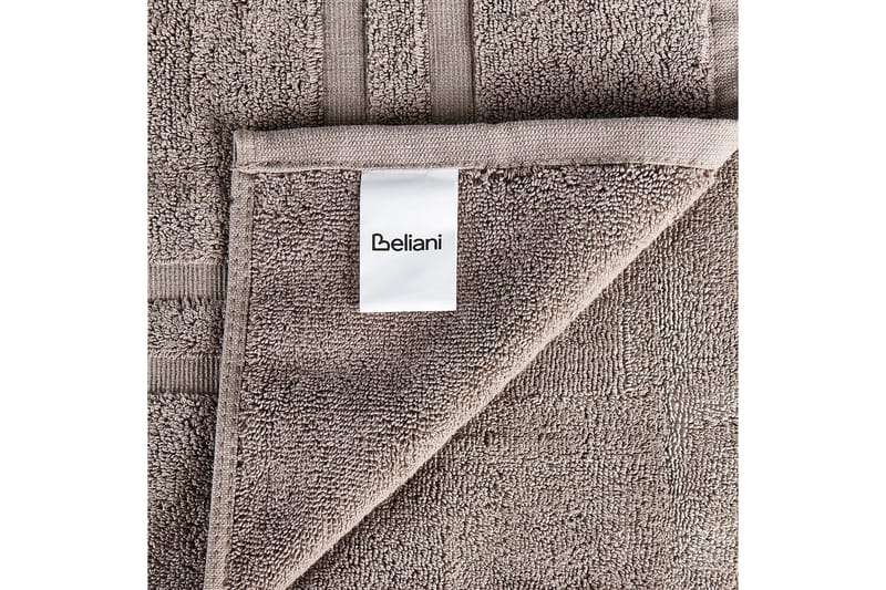 Handduk Areora set om 11 Taupe - Taupe - Inredning - Badrumsinredning - Handdukshållare