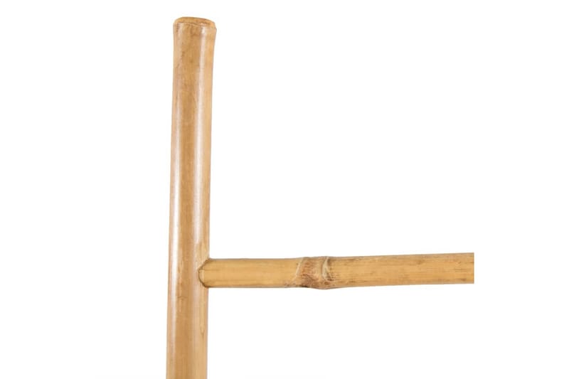 Handduksstege med 5 pinnar bambu 150 cm - Brun - Handduksstege - Handdukstork trä - Handdukshängare & handduksstång