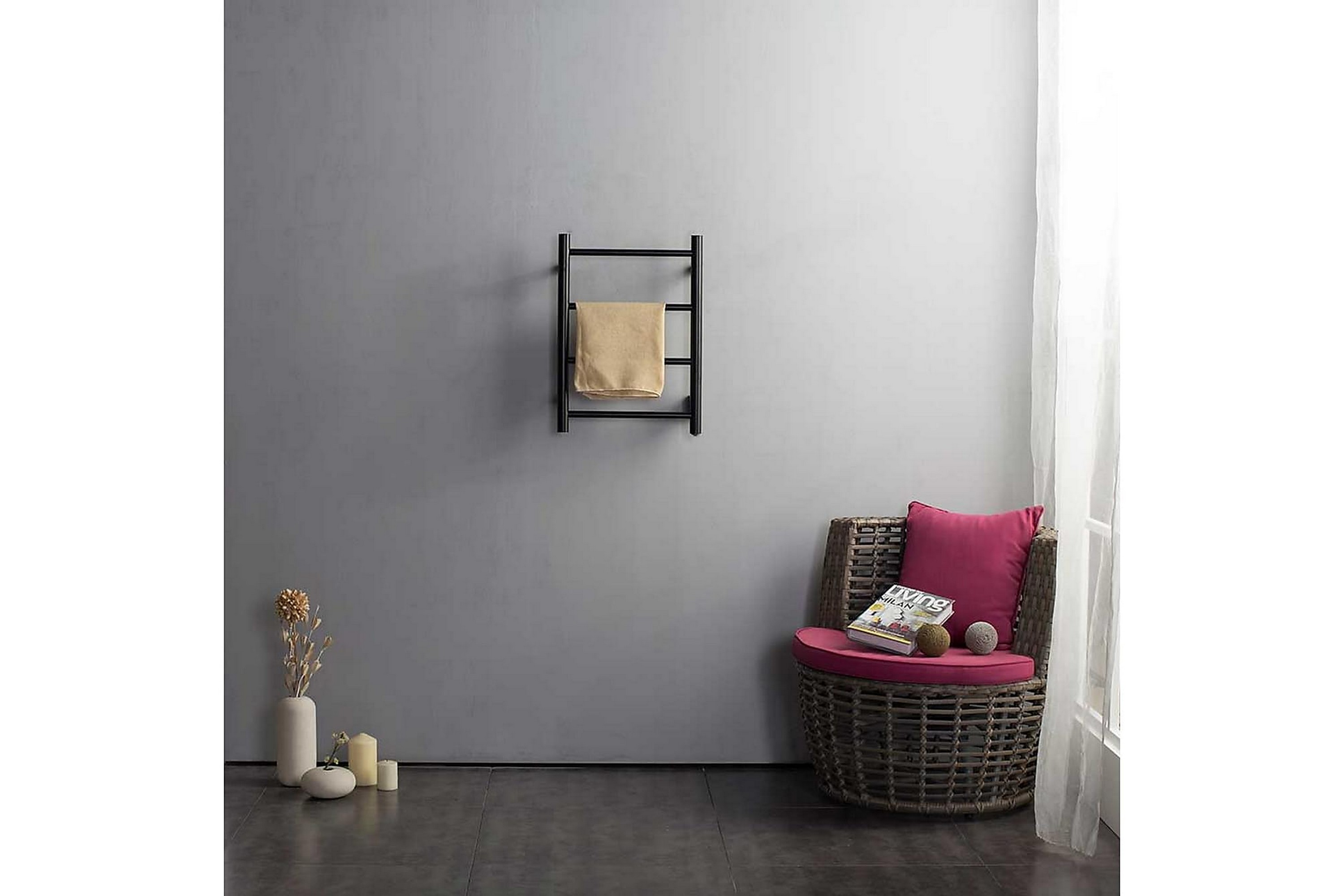 Handdukstork FAS 400 Svart