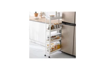 Hyllor Plast Multi Purpose Ratmo Ornel Vit Vit - Inredning - Badrumsinredning - Rullvagn badrum