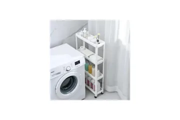 Hyllor Plast Multi Purpose Ratmo Ornel Vit Vit - Inredning - Badrumsinredning - Rullvagn badrum