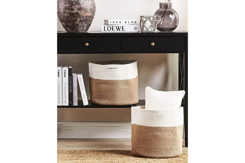 Korg Ardesen set om 2 - Förvaring - Småförvaring - Förvaringskorg - Flätad korg & rottingkorg