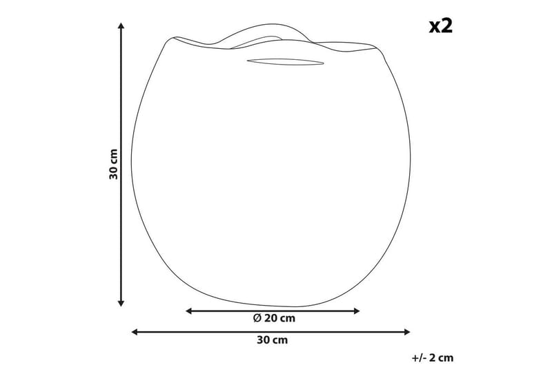Korg Panjgur set om 2 Violett - Violett - Förvaring - Småförvaring - Förvaringskorg - Flätad korg & rottingkorg
