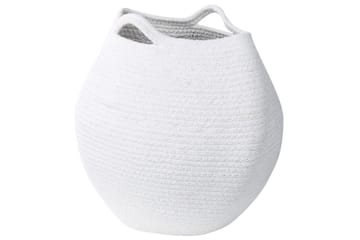 Korg Panjgur set om 2 Vit - Vit - Förvaring - Småförvaring - Förvaringskorg - Flätad korg & rottingkorg