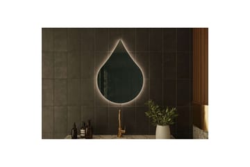 Koruco Badrumsspegel 50 cm - Vit - Inredning - Badrumsinredning - Badrumsspegel