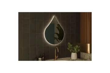 Koruco Badrumsspegel 50 cm - Vit - Inredning - Badrumsinredning - Badrumsspegel