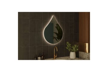 Koruco Badrumsspegel 50 cm - Vit - Inredning - Badrumsinredning - Badrumsspegel