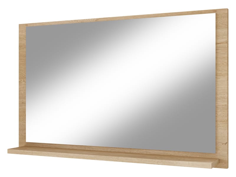 Merlinor Väggspegel 80 cm, ljusbrun