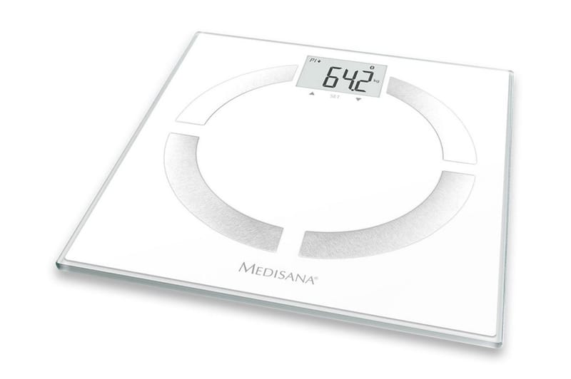 Medisana Kroppsanalysvåg BS 444 vit 180 kg 40444 - Personvåg