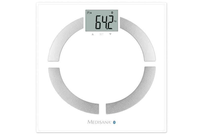 Medisana Kroppsanalysvåg BS 444 vit 180 kg 40444 - Vit - Personvåg