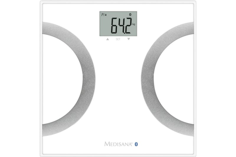 Medisana Kroppsanalysvåg BS 445 vit 180 kg 40441 - Vit - Personvåg