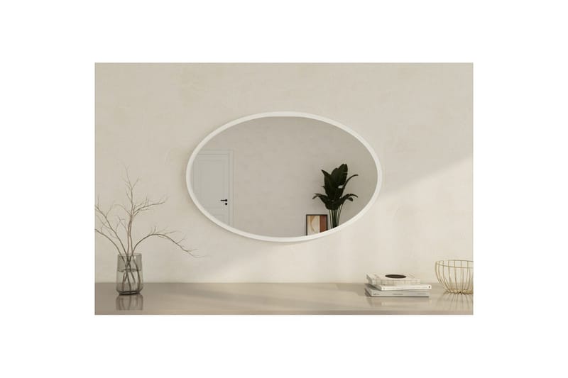 Spegel Dymra Vit - Vit - Inredning - Badrumsinredning - Badrumsspegel