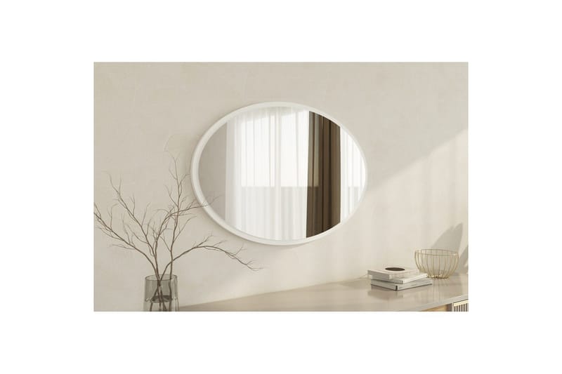 Spegel Dymra Vit - Vit - Inredning - Badrumsinredning - Badrumsspegel