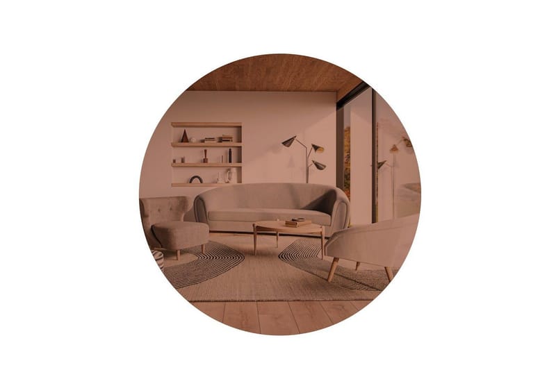 Spegel Torlen Brons / Rany, Brons / Rany