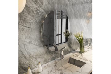 Spegel Torlen Mörkgrå / Argentu - Mörkgrå / Argentu - Inredning - Badrumsinredning - Badrumsspegel