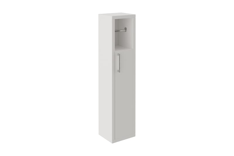 Badrumsförvaring Neubach 15x70 cm 2 Hyllor - Vit - Inredning - Badrumsinredning - Toalettpappershållare