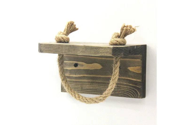 Caponetto Toalettpappershållare 17 cm - Valnöt - Inredning - Badrumsinredning - Toalettpappershållare