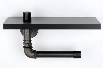 Chandina Toalettpappershållare 30x12 cm - Svart - Inredning - Badrumsinredning - Toalettpappershållare