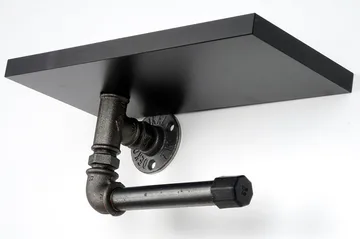 Chandina Toalettpappershållare 30x12 cm - Svart - Inredning - Badrumsinredning - Toalettpappershållare