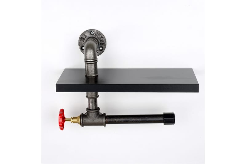 Chandina Toalettpappershållare 30x14 cm - Svart - Inredning - Badrumsinredning - Toalettpappershållare