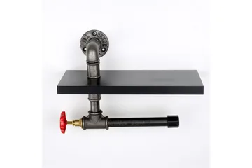 Chandina Toalettpappershållare 30x14 cm - Svart - Inredning - Badrumsinredning - Toalettpappershållare