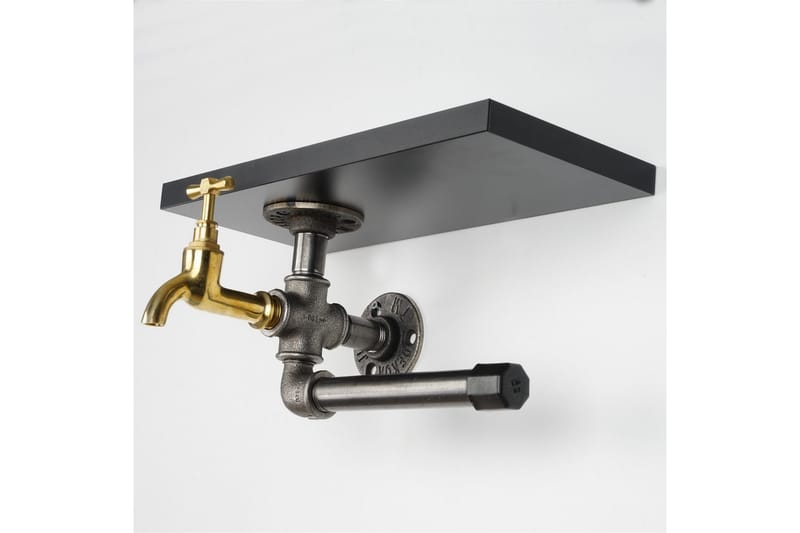 Chandina Toalettpappershållare 30x17 cm - Svart - Inredning - Badrumsinredning - Toalettpappershållare