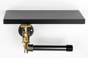 Chandina Toalettpappershållare 30x17 cm - Svart - Inredning - Badrumsinredning - Toalettpappershållare