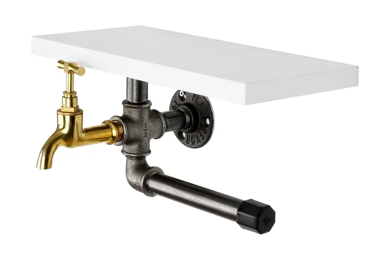 Chandina Toalettpappershållare 30x17 cm - Vit - Inredning - Badrumsinredning - Toalettpappershållare