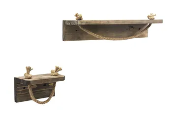 Shauntina Toalettpappershållare 17 cm - Valnöt - Inredning - Badrumsinredning - Toalettpappershållare