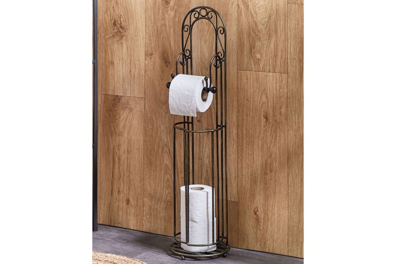 Toalettpappershållare Temuco Svart - Svart - Inredning - Badrumsinredning - Toalettpappershållare