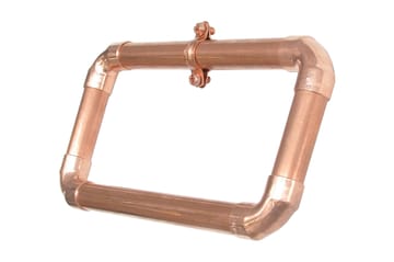 Toalettpappershållare Kiriakos 22 cm - Roséguld - Inredning - Badrumsinredning - Toalettpappershållare