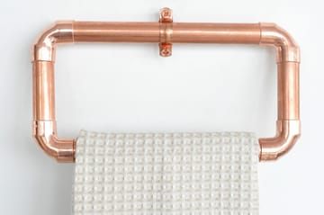 Toalettpappershållare Kiriakos 22 cm - Roséguld - Inredning - Badrumsinredning - Toalettpappershållare